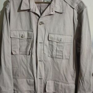 Banana Republic Men's Field Jacket in Light Beige